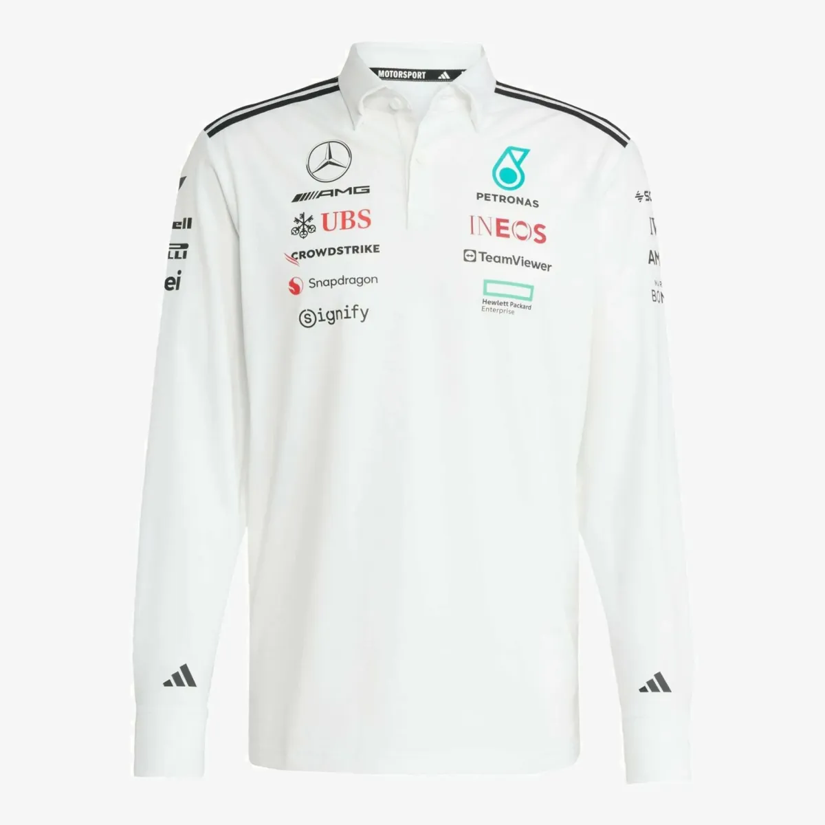 Camiseta Mercedes AMG F1 Manga Larga