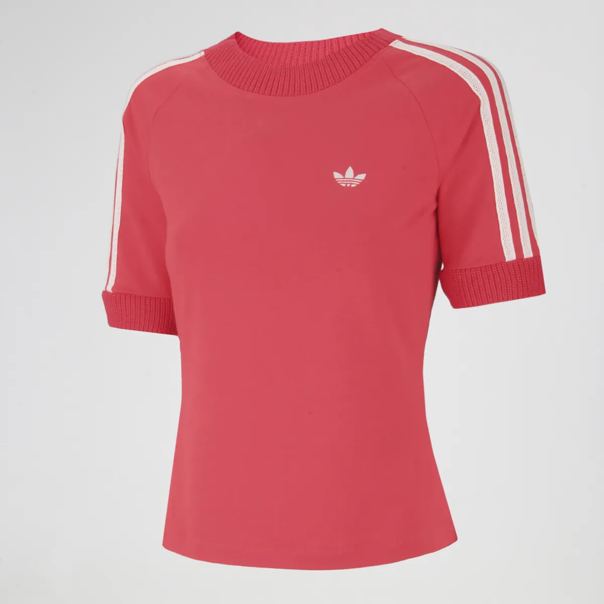 Camiseta Knitted Rosa
