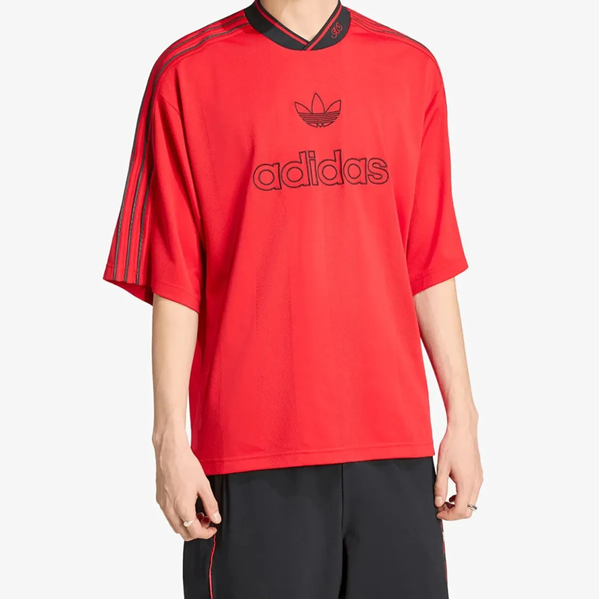 Camiseta Oversized Knit Jersey
