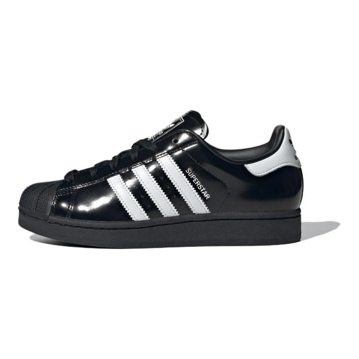 Zapatillas Superstar II 'Black White Patent Leather'